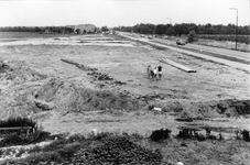 847530 Gezicht op de aanleg van de aansluiting van de rondweg Wijk bij Duurstede (onderdeel van de T15, de tertiaire ...